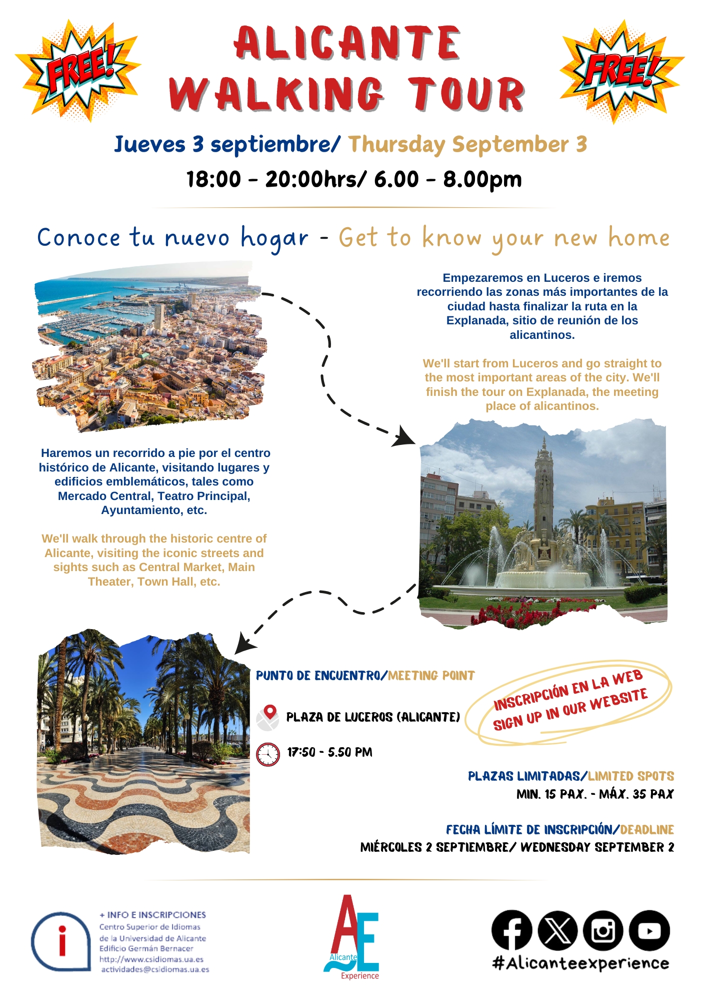 Alicante walking tour