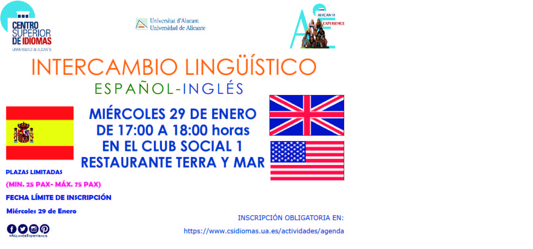 Intercambio Linguistico Espanol Ingles Enero