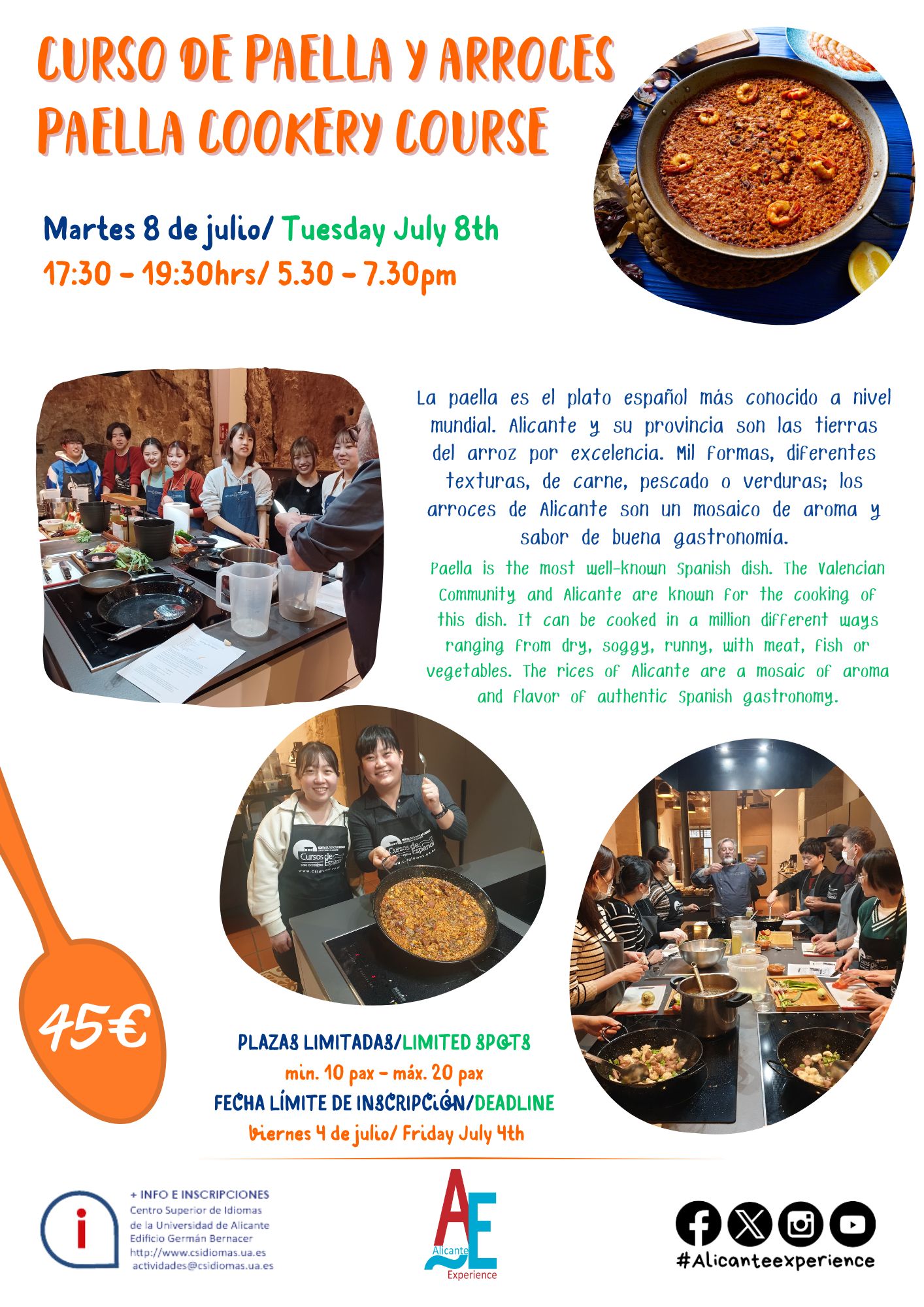 CURSO PAELLA