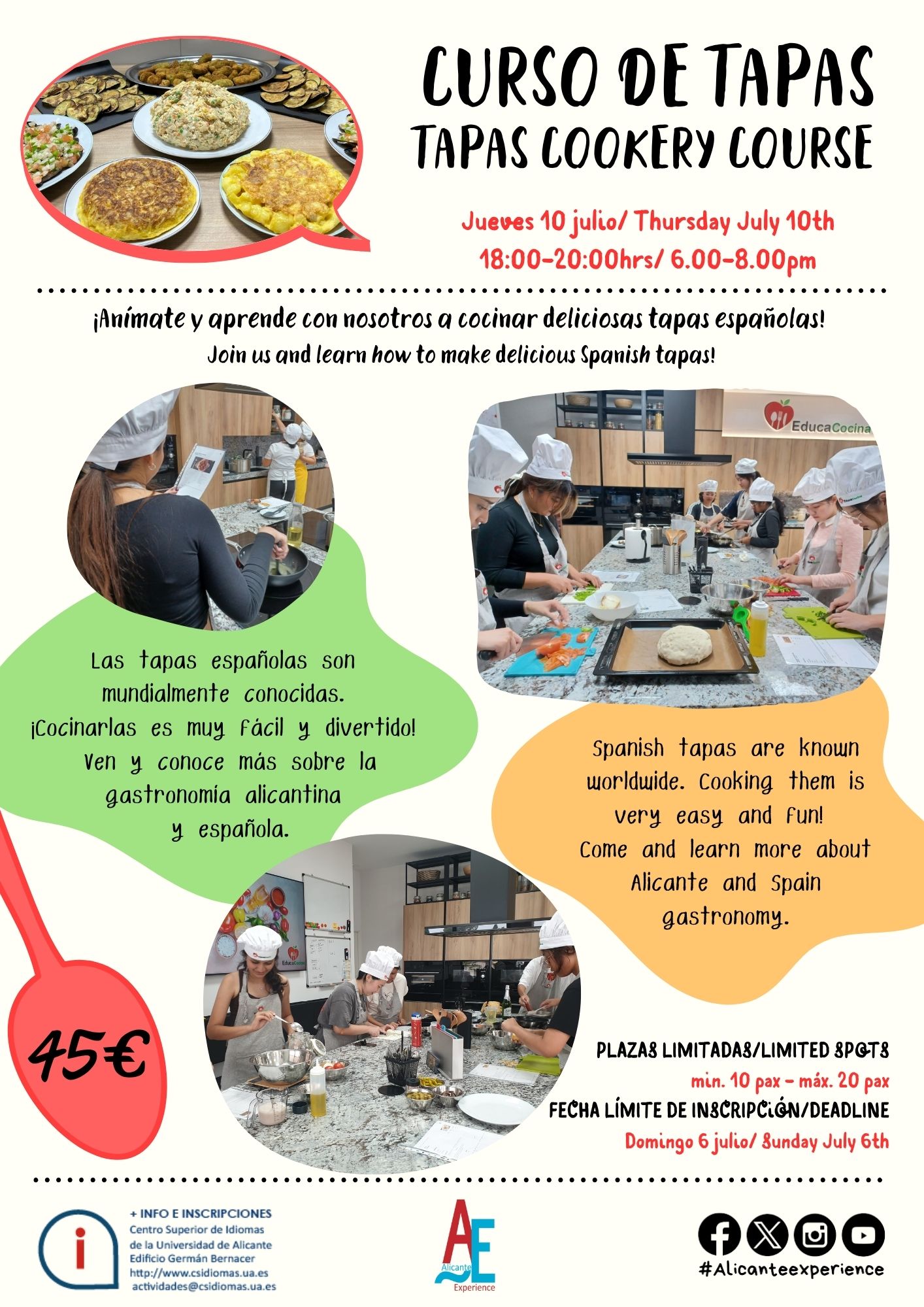 CURSO TAPAS