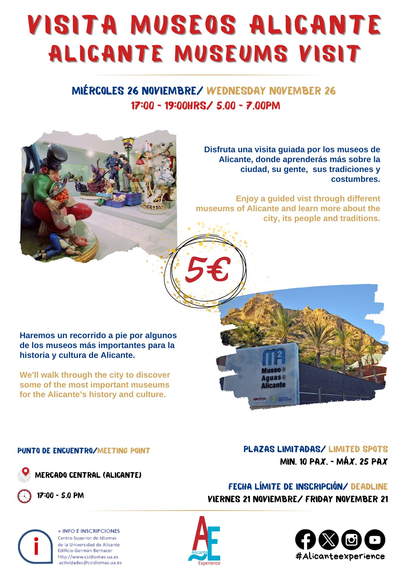 VISITA GUIADA MUSEOS ALICANTE