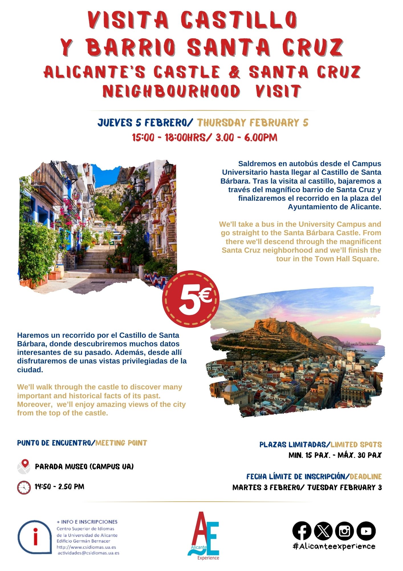 ALICANTE CASTLE VISIT