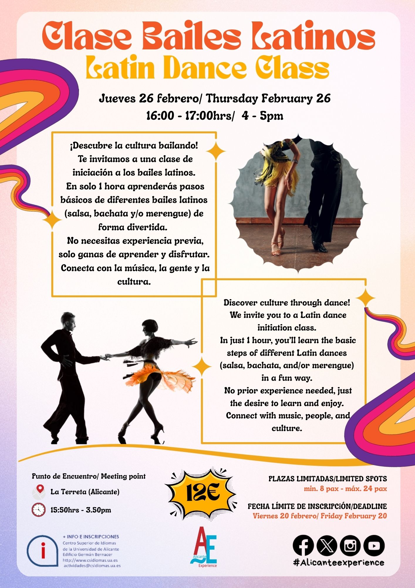 CLASE DE BAILES LATINOS