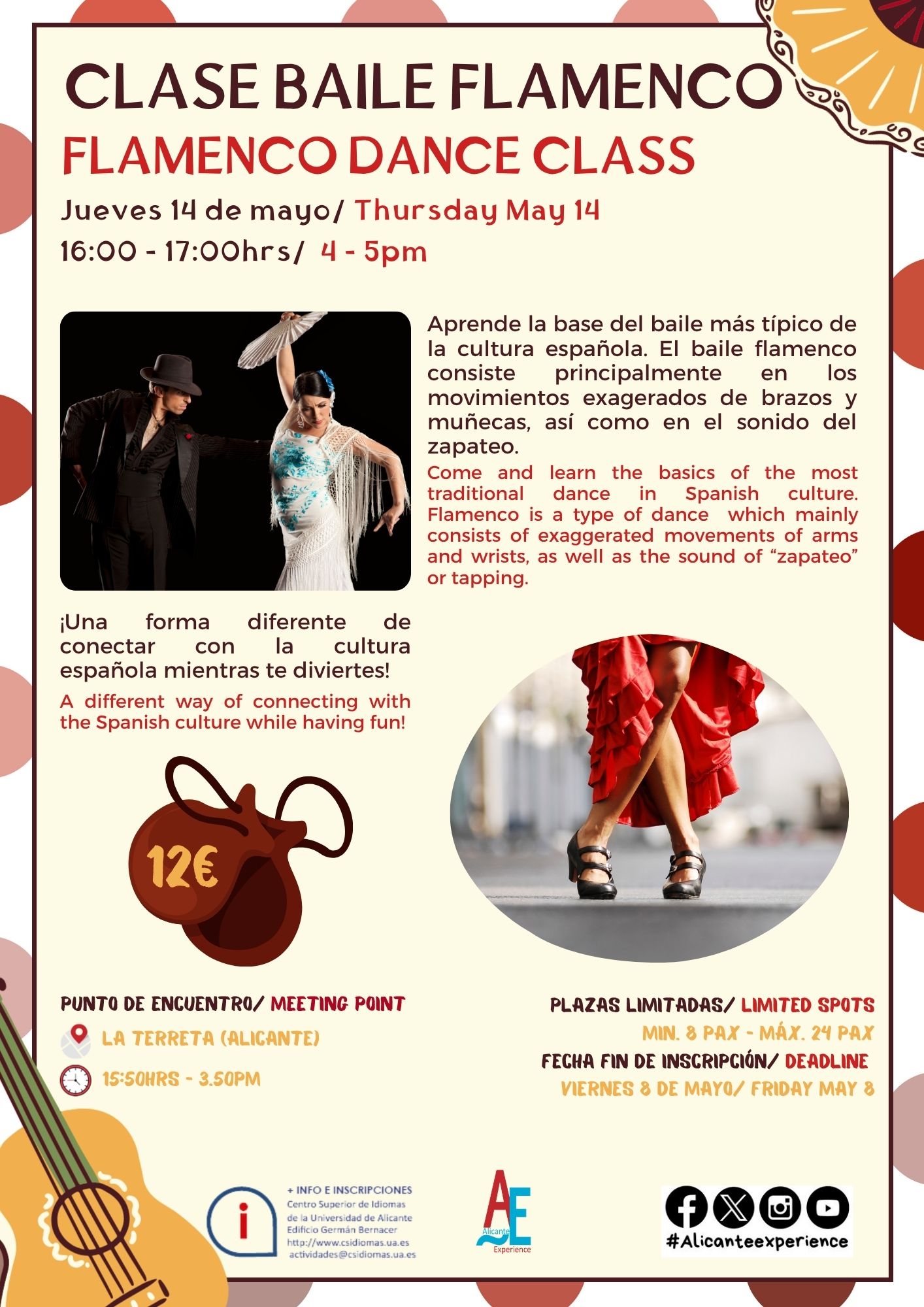 CLASE BAILE FLAMENCO