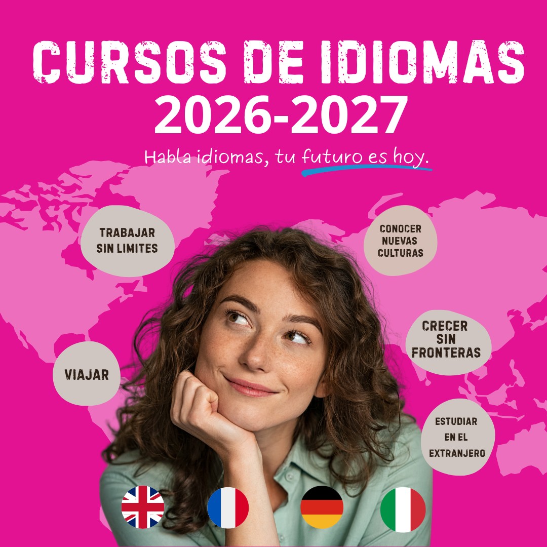 Abierto el plazo de matrícula para los cursos del 1er cuatrimestre 2026/2027